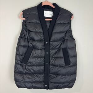 Rebecca Minkoff Black Puffer Vest Size Medium NEW